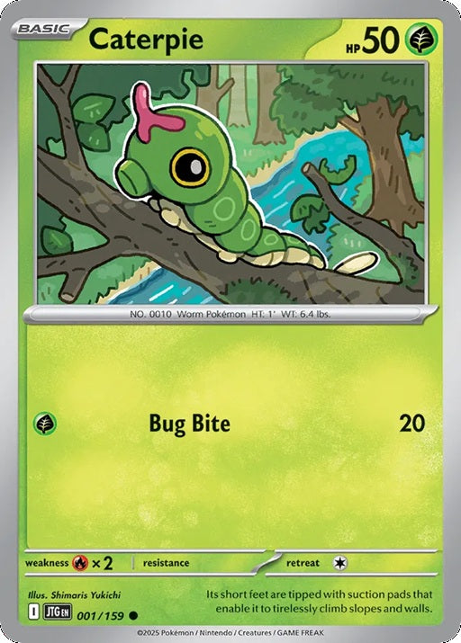 001/159 Caterpie - JTG (ENG)
