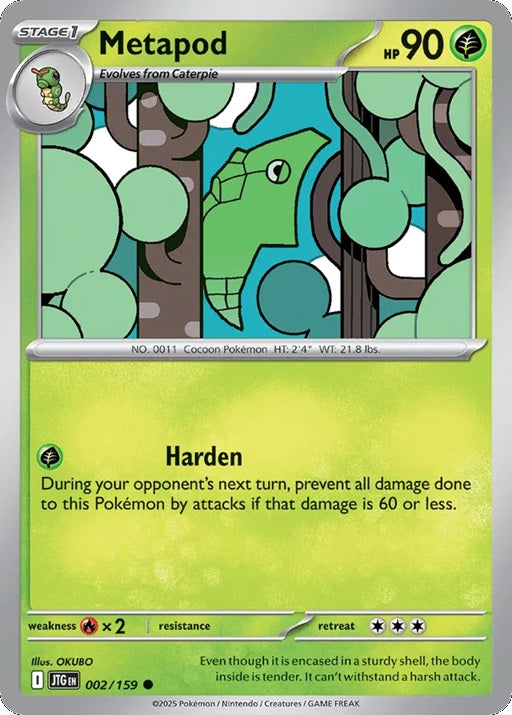 002/159 Metapod - JTG (ENG)