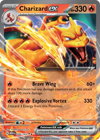 006/165 Charizard - Scarlet & Violet 151 (MEW - ENG)