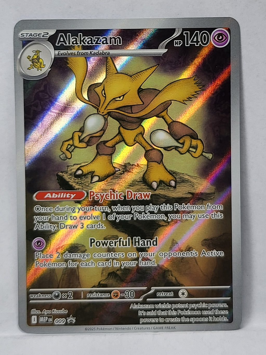 009 - Alakazam - Mega Evolution Promos (MEP - ENG)