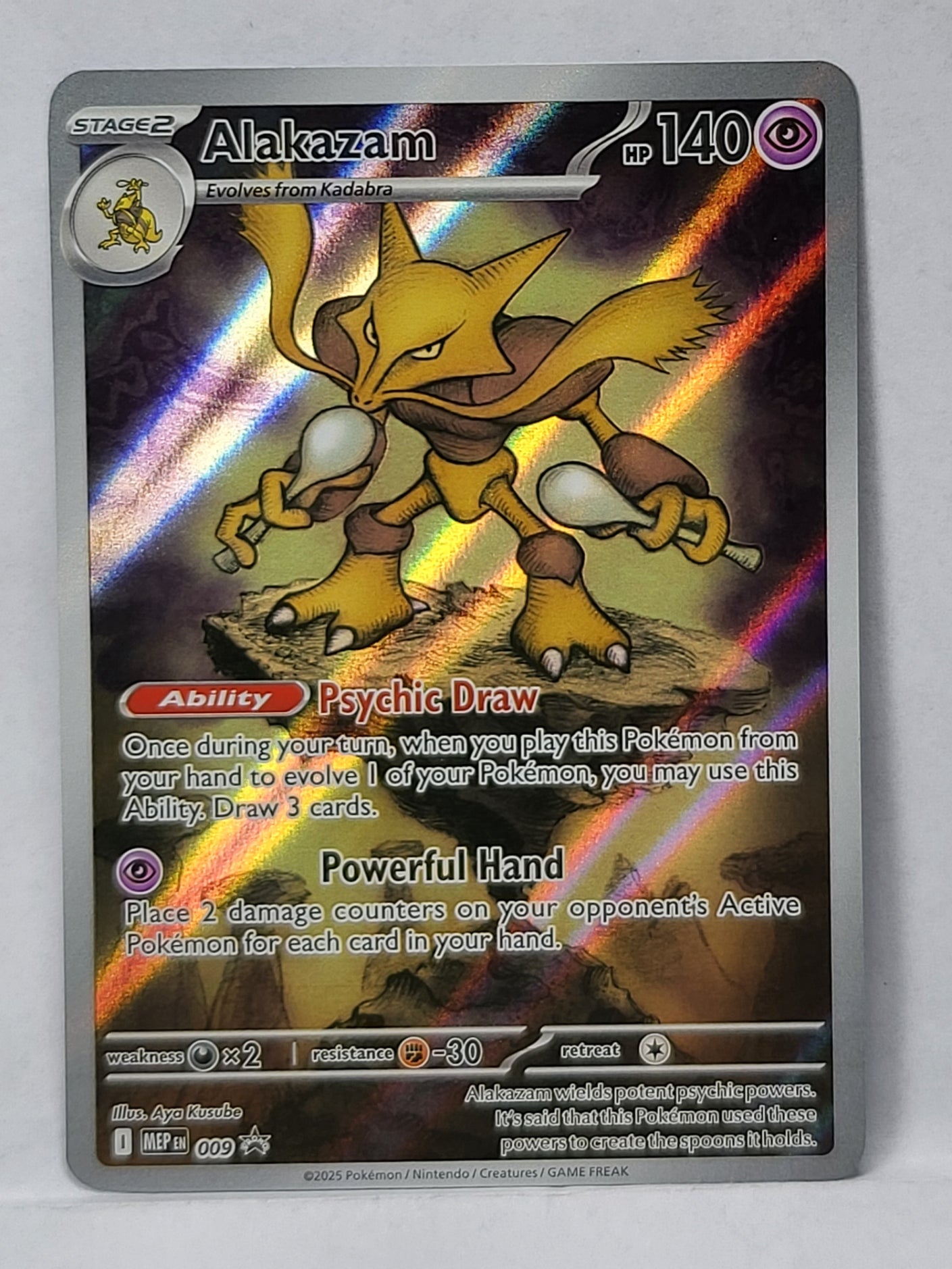 009 - Alakazam - Mega Evolution Promos (MEP - ENG)