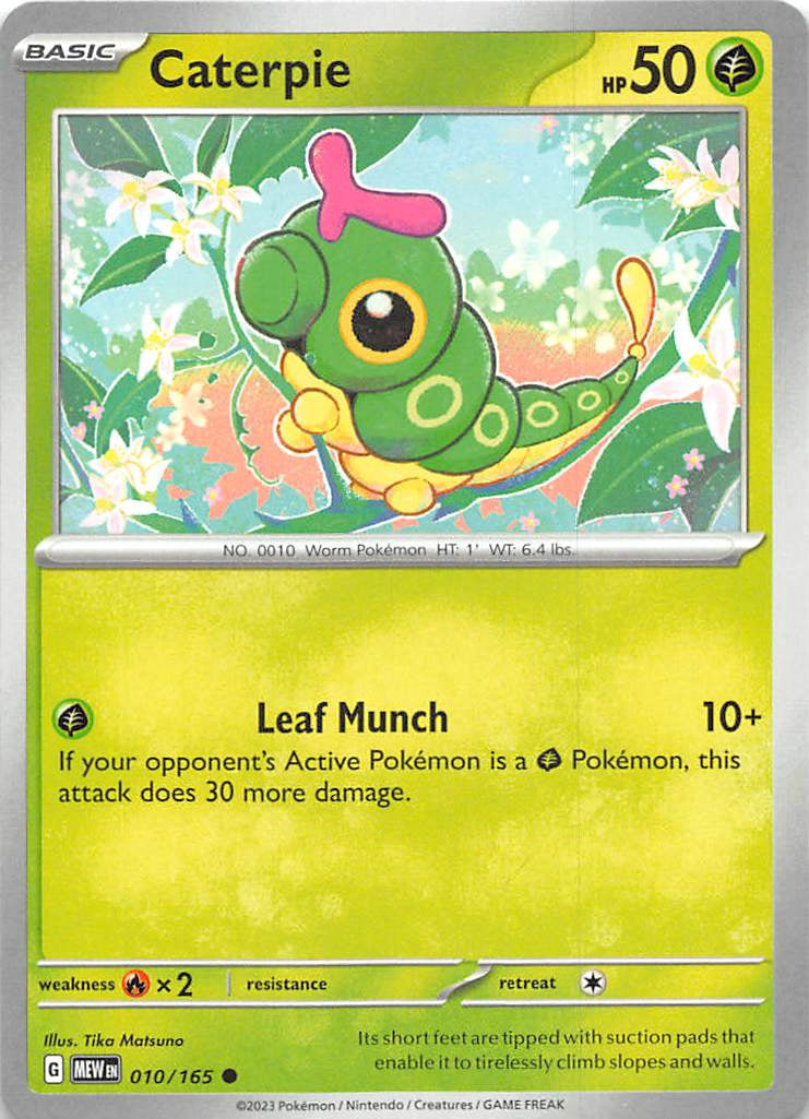 010/165 Caterpie - Scarlet & Violet 151 (MEW - ENG)