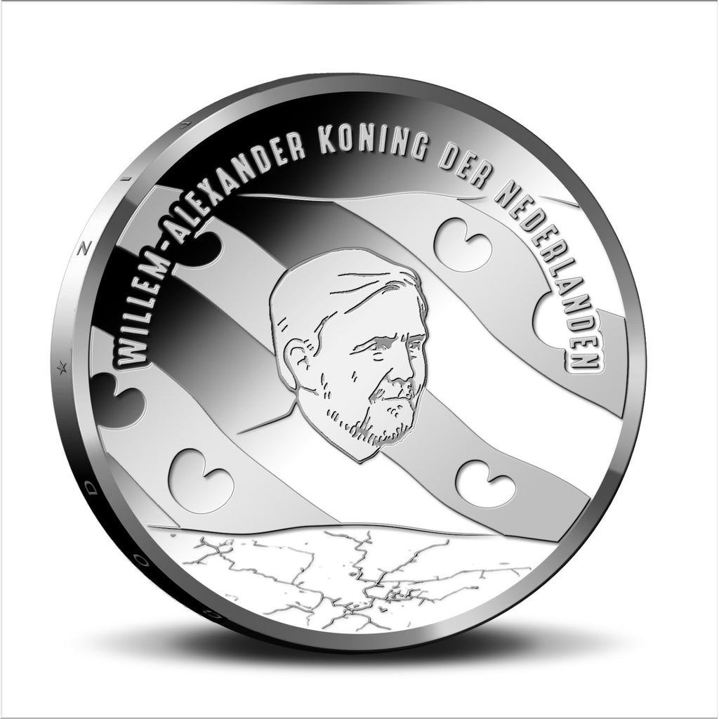 2020 - Nederland 5 Euro Coincard - Woudagemaal - BU