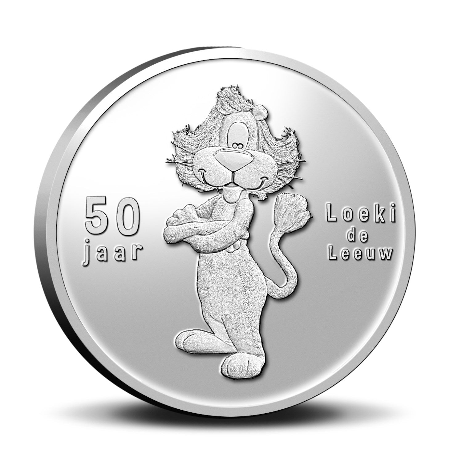 2022 - Nederland Coincard - 50 Jaar Loeki de Leeuw - 50 Cent BU