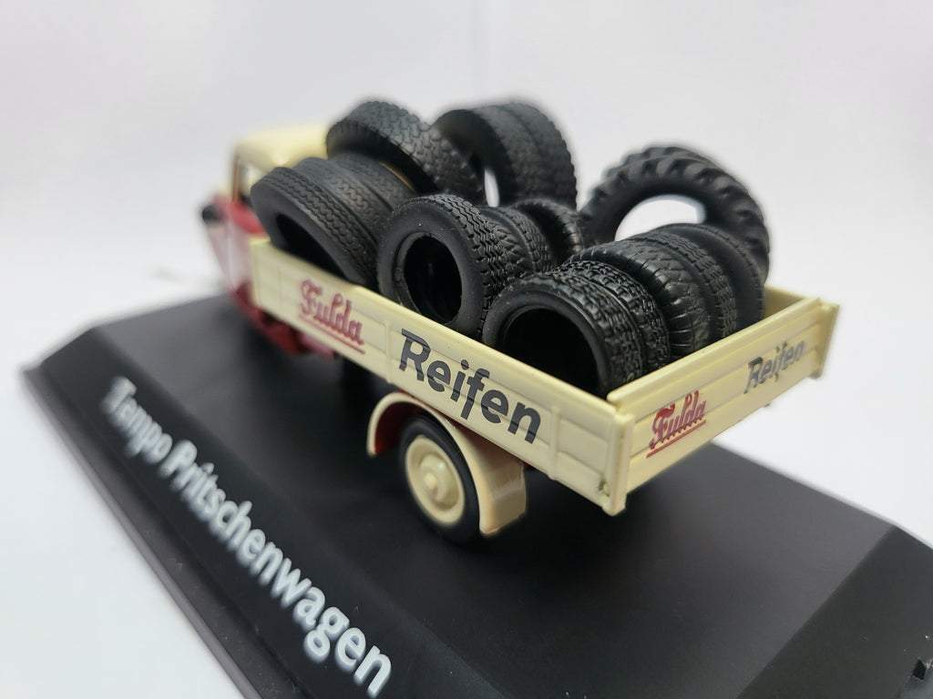 Schuco Tempo Pritschenwagen - Fulda Banden - 1:43 - Limited Edition