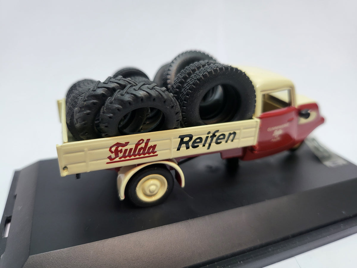 Schuco Tempo Pritschenwagen - Fulda Banden - 1:43 - Limited Edition