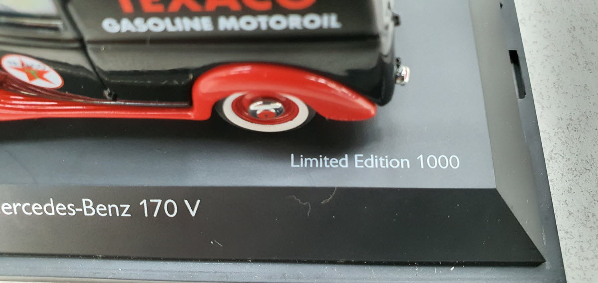 Schuco Mercedes-Benz 170V Kasten Texaco - Schaal 1:43