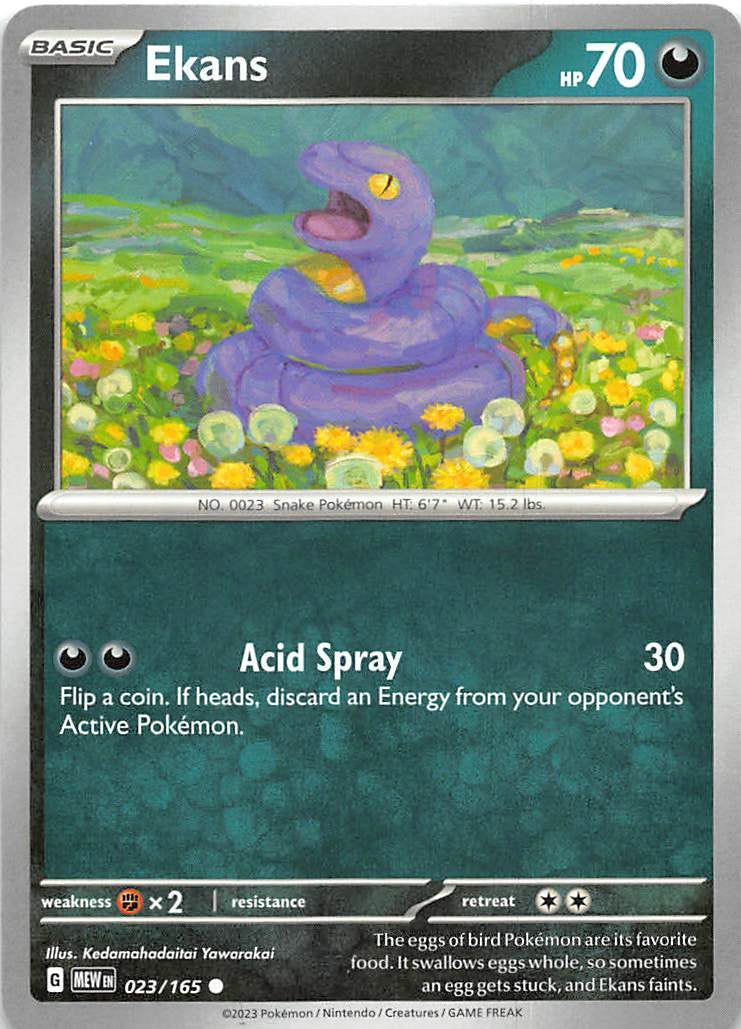 023/165 Ekans - Scarlet & Violet 151 (MEW - ENG)