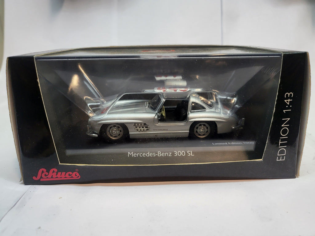 Schuco Mercedes-Benz 300 SL Vleugeldeur #445 Mille Miglia 1955 - Schaal 1:43
