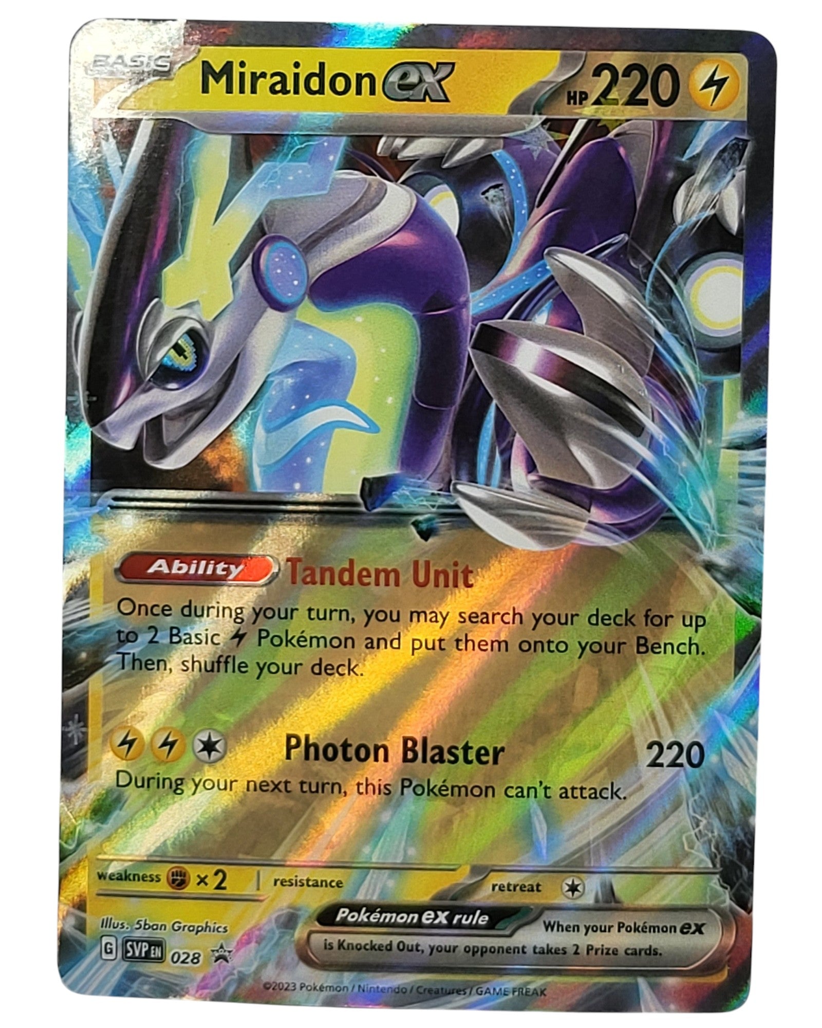 028/SVP Miraidon ex - Promo - SVP (ENG)