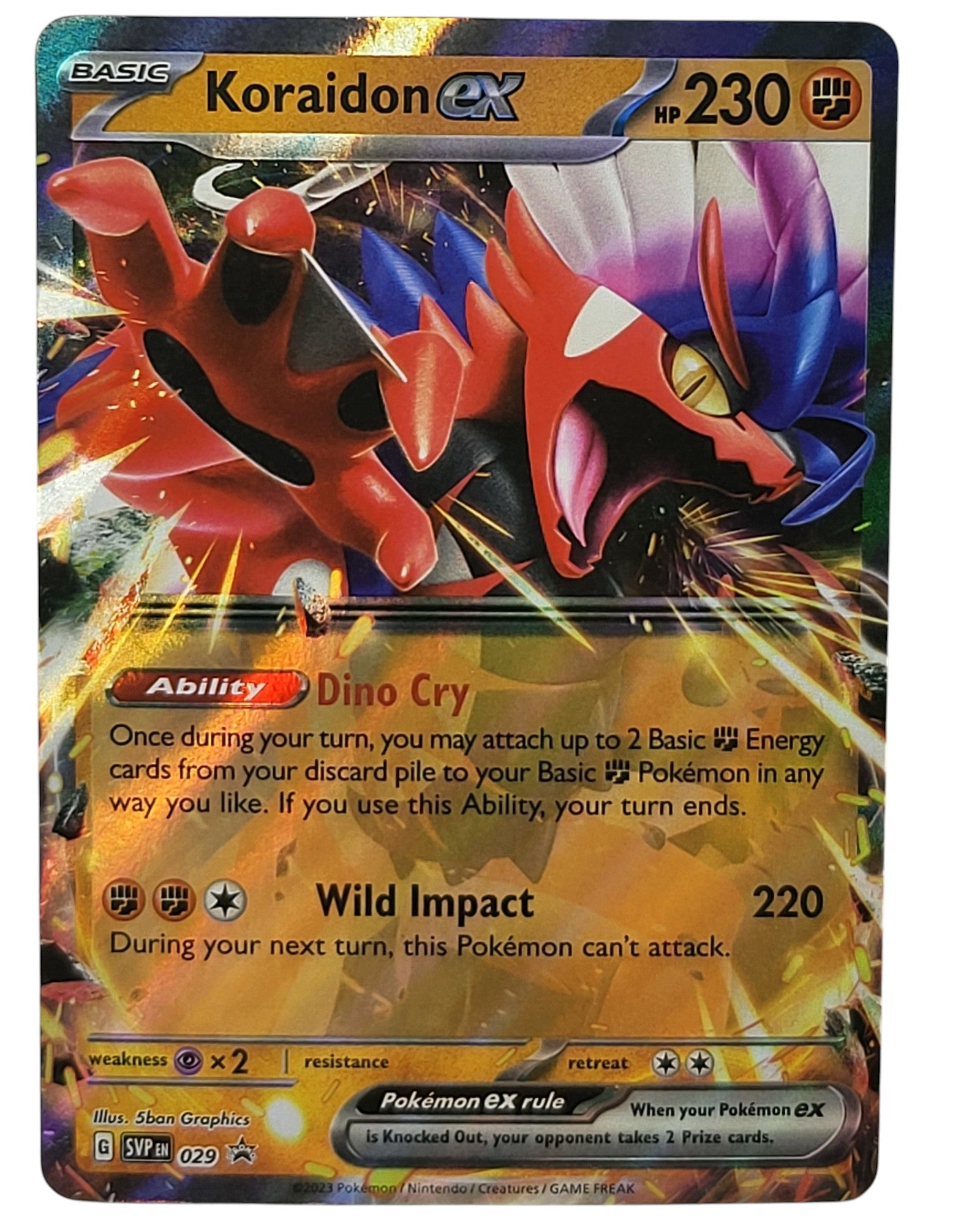 029/SVP Koraidon ex - Promo - SVP (ENG)
