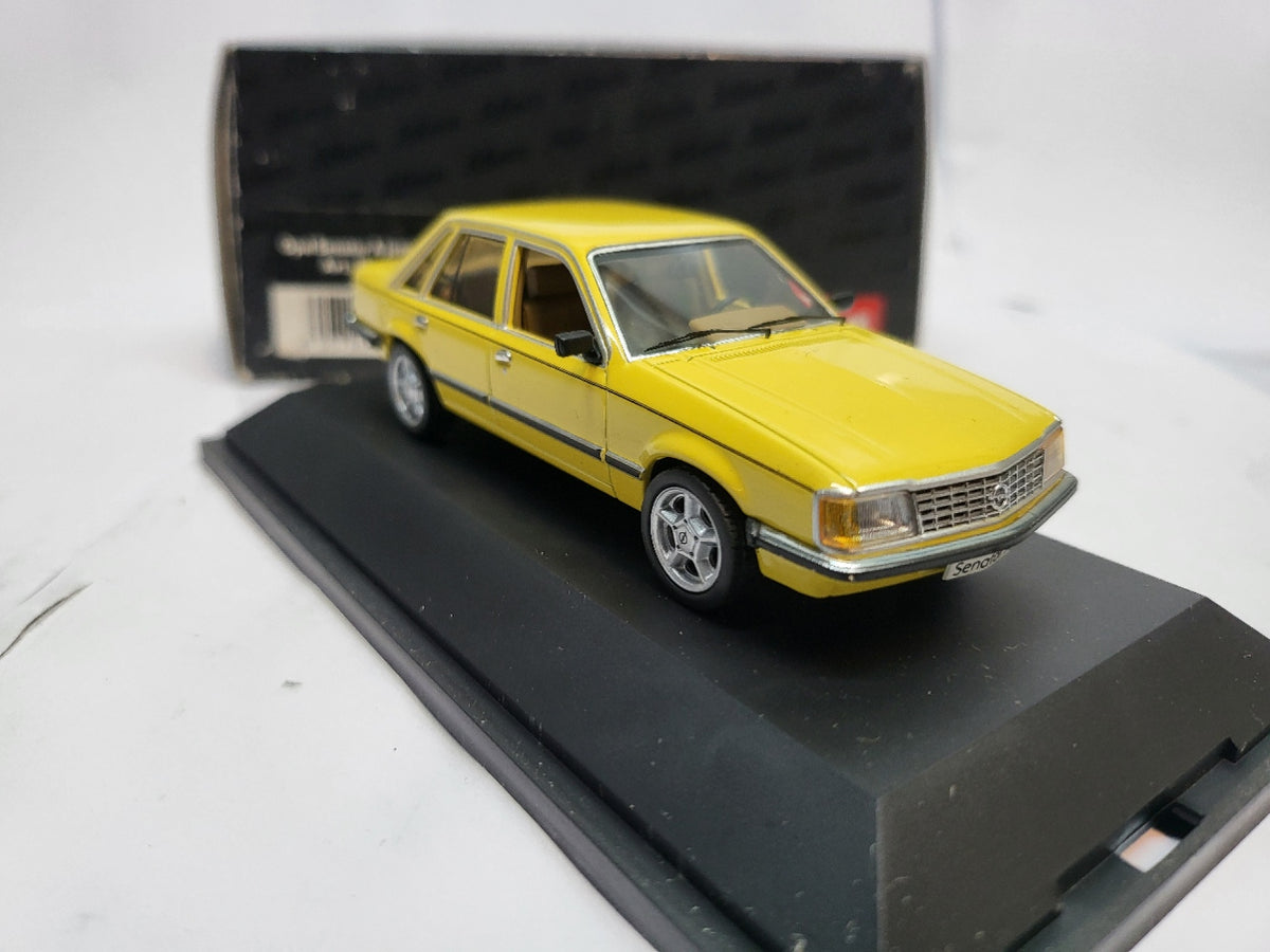 Schuco Opel Senator A 2.8 S Jamaika Geel - Schaal 1:43