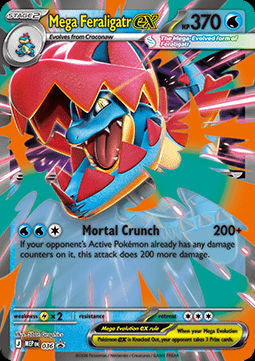 036 Promo - Mega Feraligatr ex - Black Star Promos (MEP - ENG)