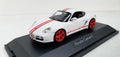 Schuco Porsche Cayman S Wit/Rood - Schaal 1:43