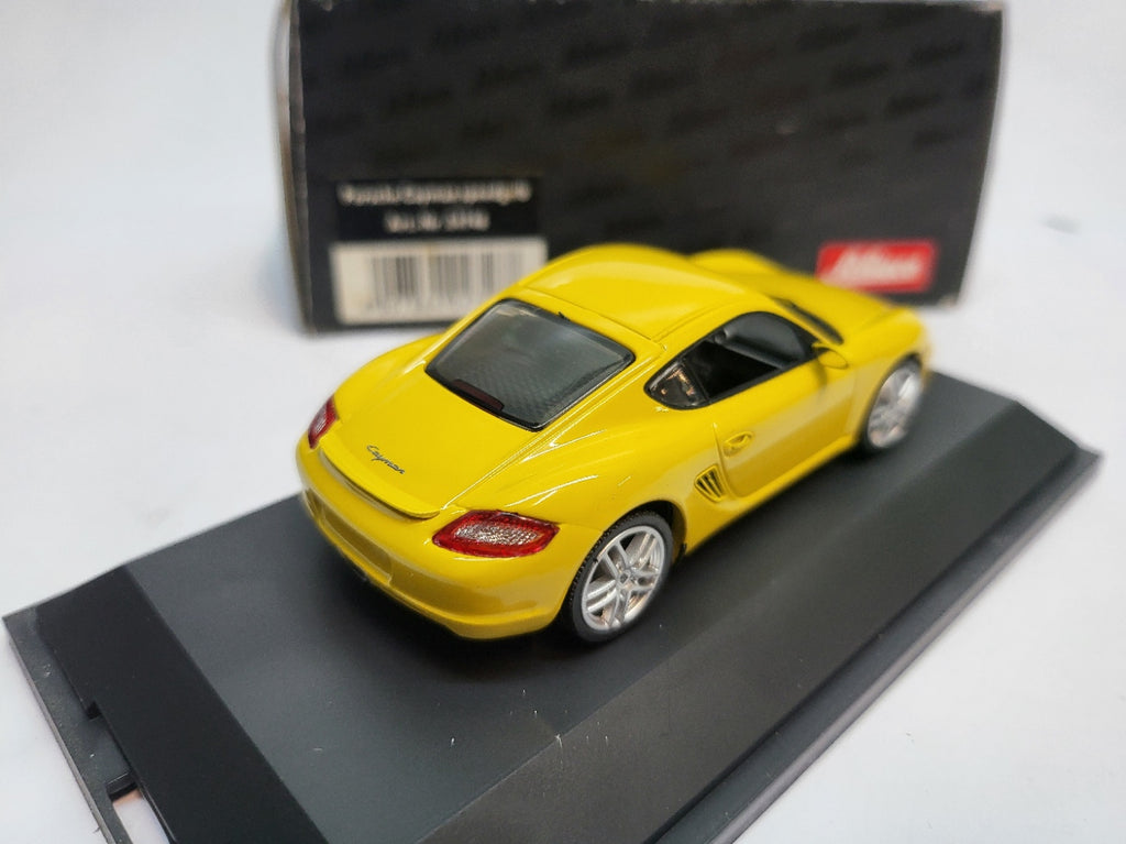 Schuco Porsche Cayman Speed Yellow - Schaal 1:43