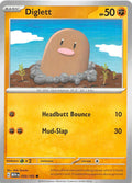 050/165 Diglett - Scarlet & Violet 151 (MEW - ENG)