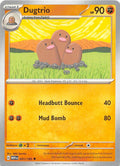 051/165 Dugtrio - Scarlet & Violet 151 (MEW - ENG)