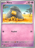 063/165 Abra - Scarlet & Violet 151 (MEW - ENG)