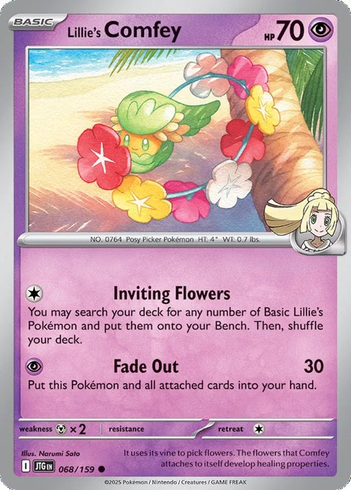 068/159 Lillie's Comfey - JTG (ENG)