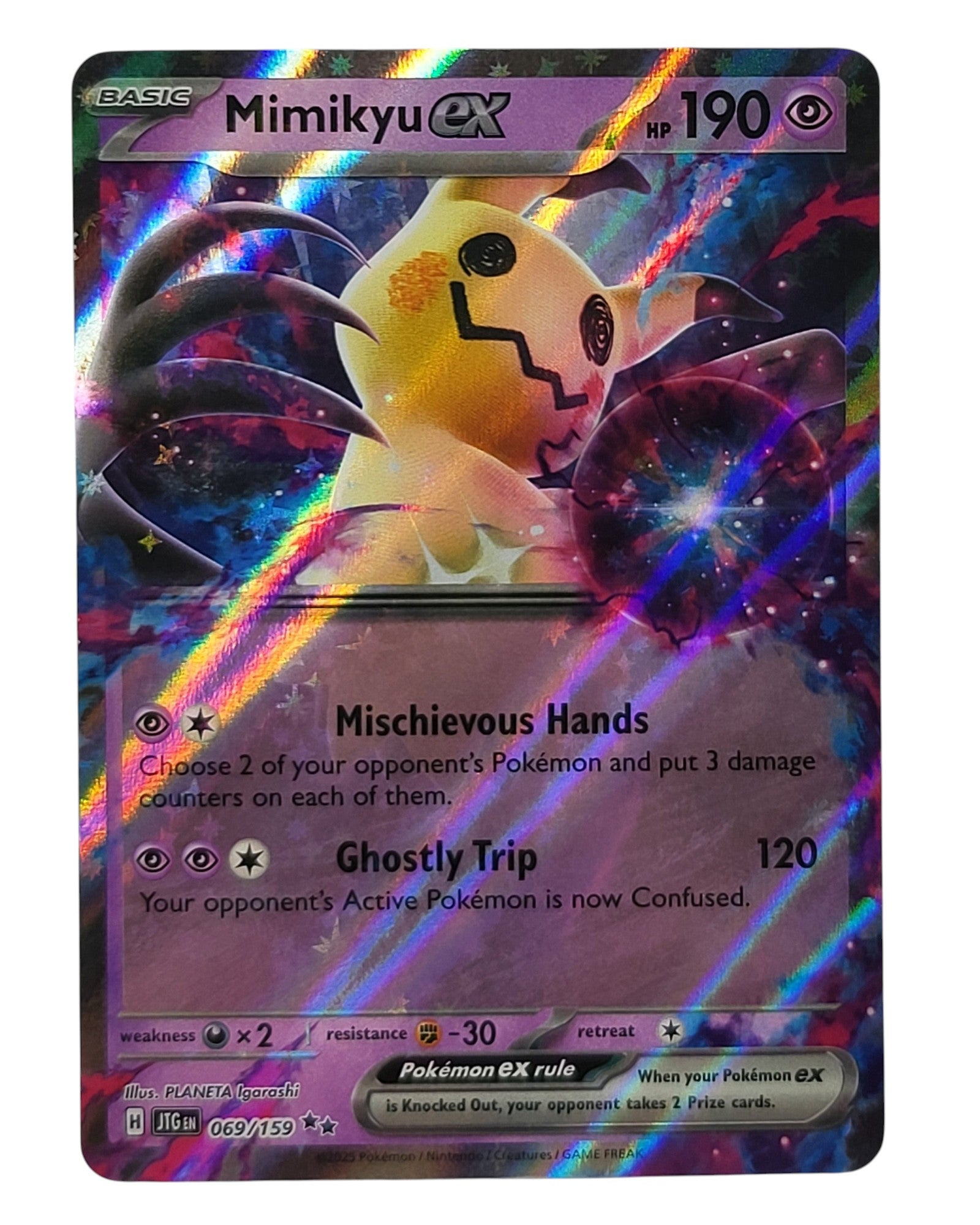 069/159 Mimikyu ex - JTG (ENG)