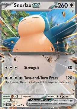 076/131 Snorlex EX - Prismatic Evolutions (PRE - ENG)