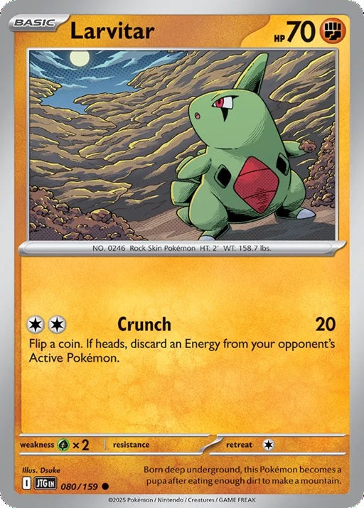 080/159 Larvitar - JTG (ENG)