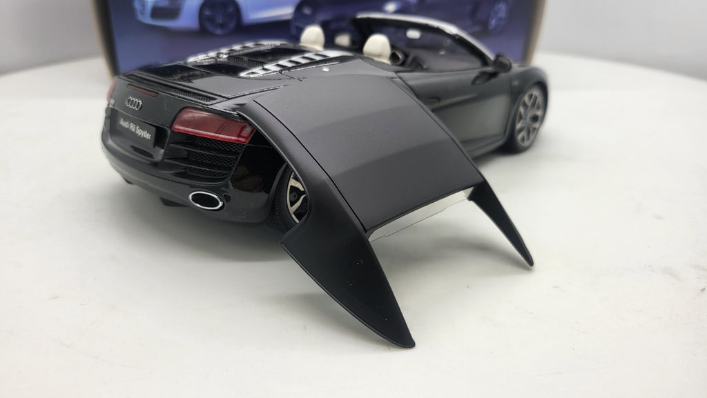 Audi R8 Spyder Phantom Black Kyosho 1:18