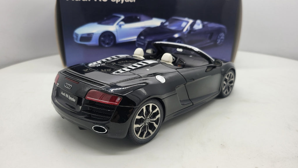 Audi R8 Spyder Phantom Black Kyosho 1:18