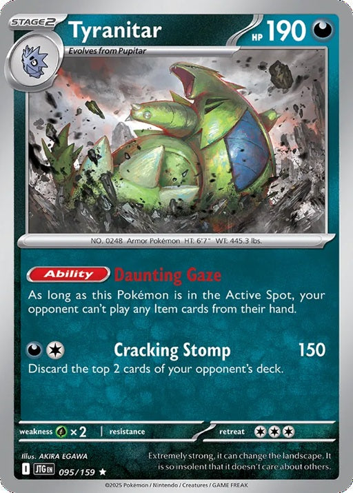 095/159 Tyranitar - JTG (ENG)