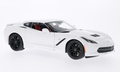 Maisto Chevrolet Corvette Stingray Z51 (C7) 2014 White - Schaal 1:18