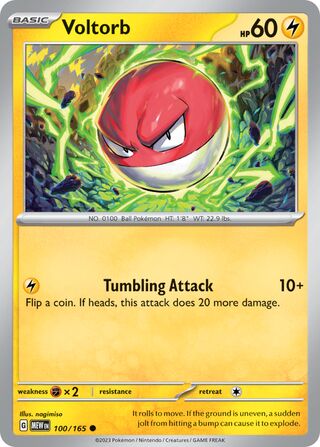 100/165 Voltorb - Scarlet & Violet 151 (MEW - ENG)