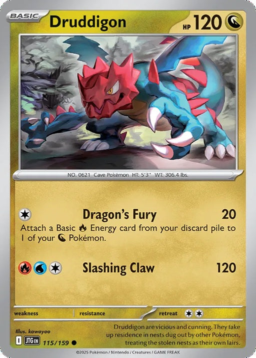 115/159 Druddigon - JTG (ENG)