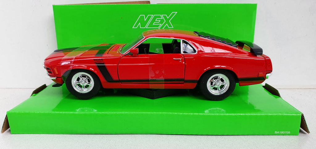 Ford Mustang Boss 429 Geel 1969 Welly 1:24
