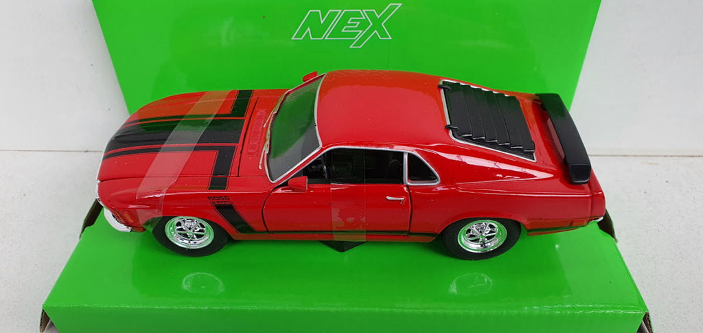 Ford Mustang Boss 429 Geel 1969 Welly 1:24