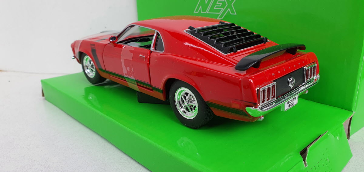 Ford Mustang Boss 429 Geel 1969 Welly 1:24