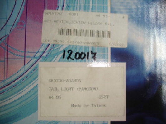 Audi A4 sedan 1995-2000 Achterlichtset Helder