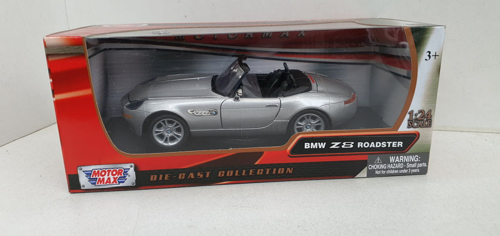 BMW Z8 Zilver - Welly 1:24