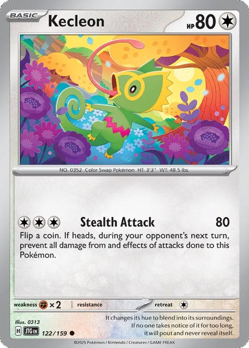 122/159 Kecleon - JTG (ENG)