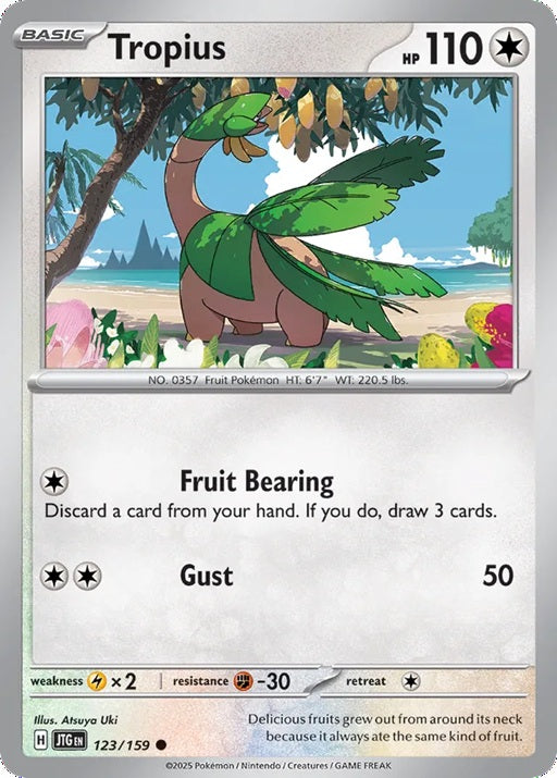 123/159 Tropius - JTG (ENG)