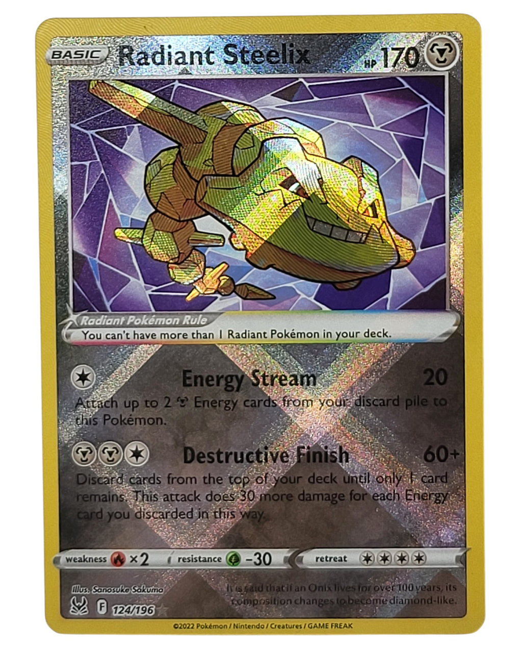 124/196 Radiant Steelix - LOR (ENG)