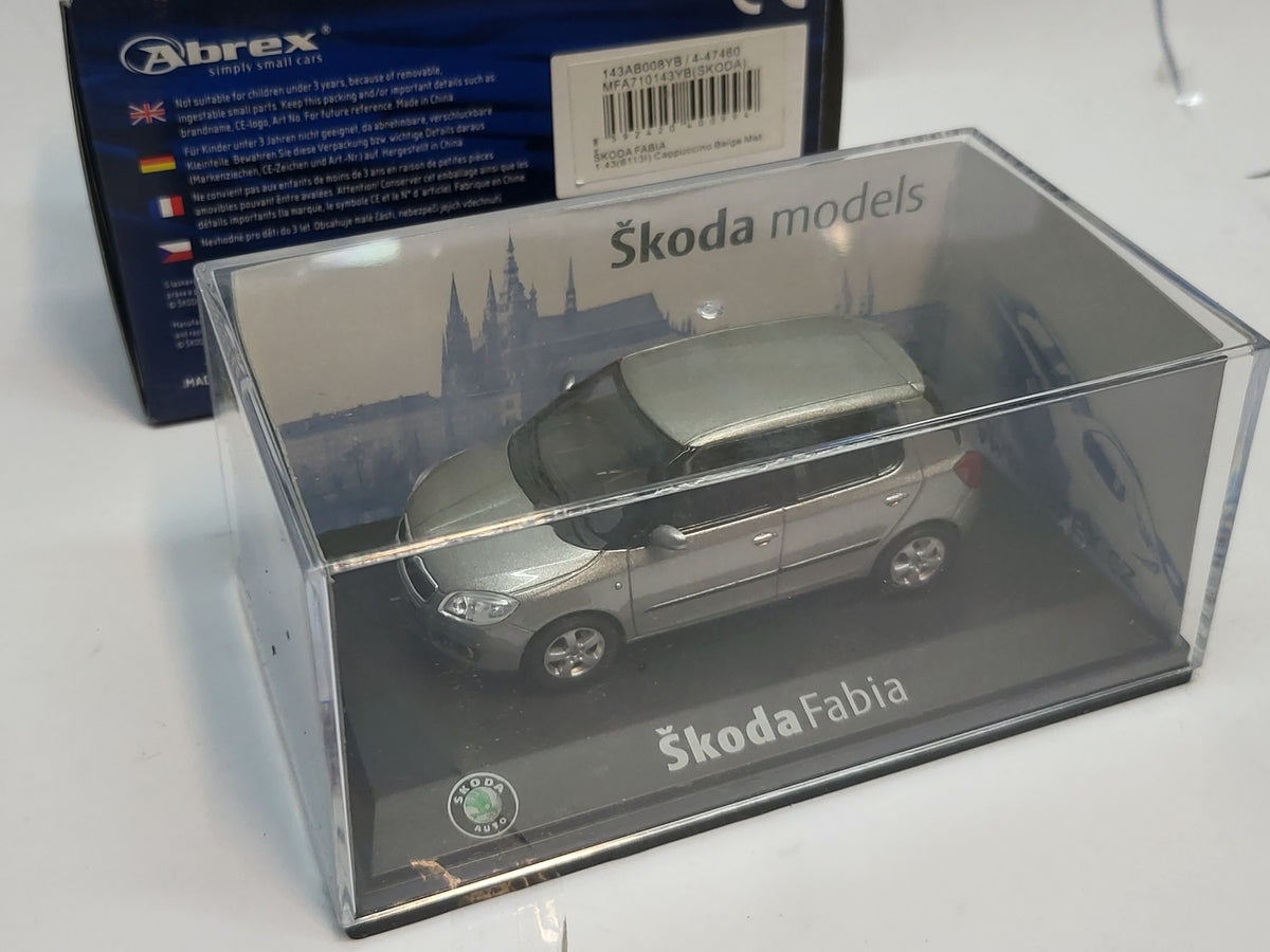 Abrex Skoda Fabia Cappuccino Beige Metallic - 1:43