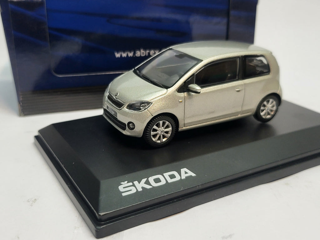 Abrex Skoda Citigo Silver Leaf Metallic - Schaal 1:43