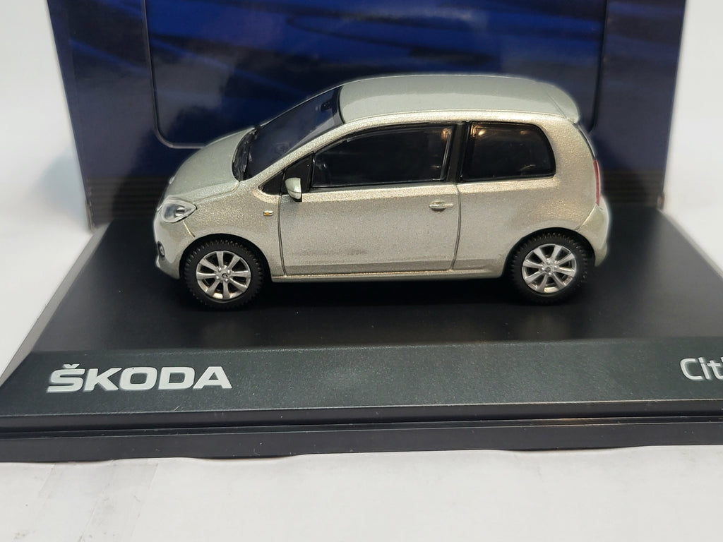Abrex Skoda Citigo Silver Leaf Metallic - Schaal 1:43