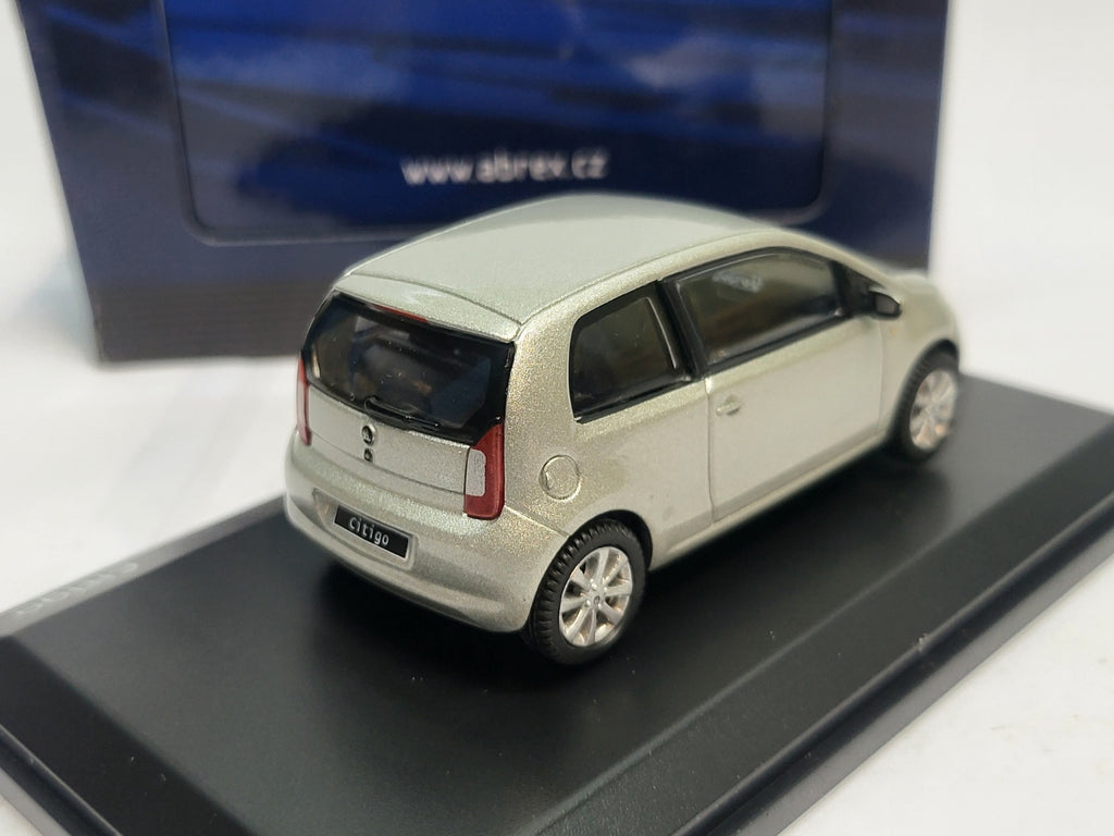 Abrex Skoda Citigo Silver Leaf Metallic - Schaal 1:43