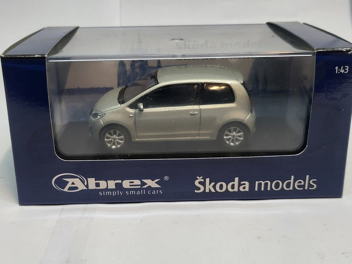 Abrex Skoda Citigo Silver Leaf Metallic - Schaal 1:43