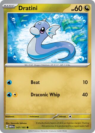 147/165 Dratini - MEW (ENG)