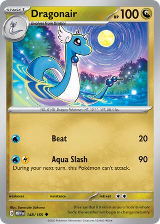 148/165 Dragonair - MEW (ENG)