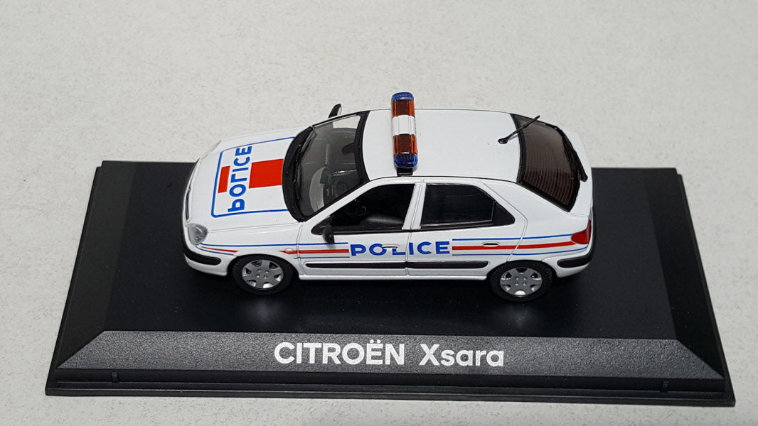 Norev Citroën Xsara France Police Wit - Schaal 1:43