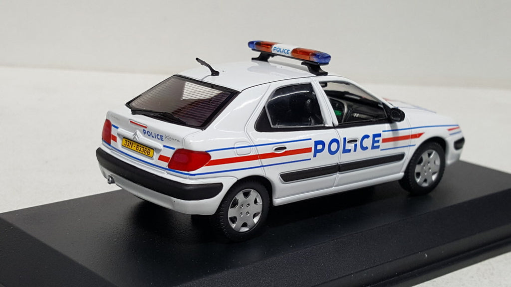 Norev Citroën Xsara France Police Wit - Schaal 1:43