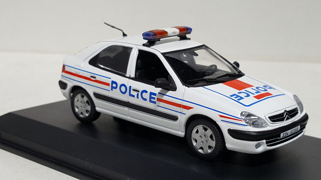 Norev Citroën Xsara France Police Wit - Schaal 1:43